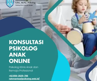 Konsultasi Psikolog Anak Online