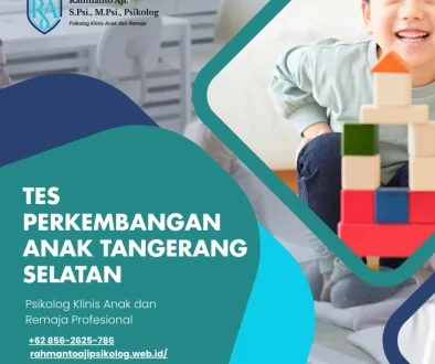 Tes Perkembangan Anak Tangerang Selatan